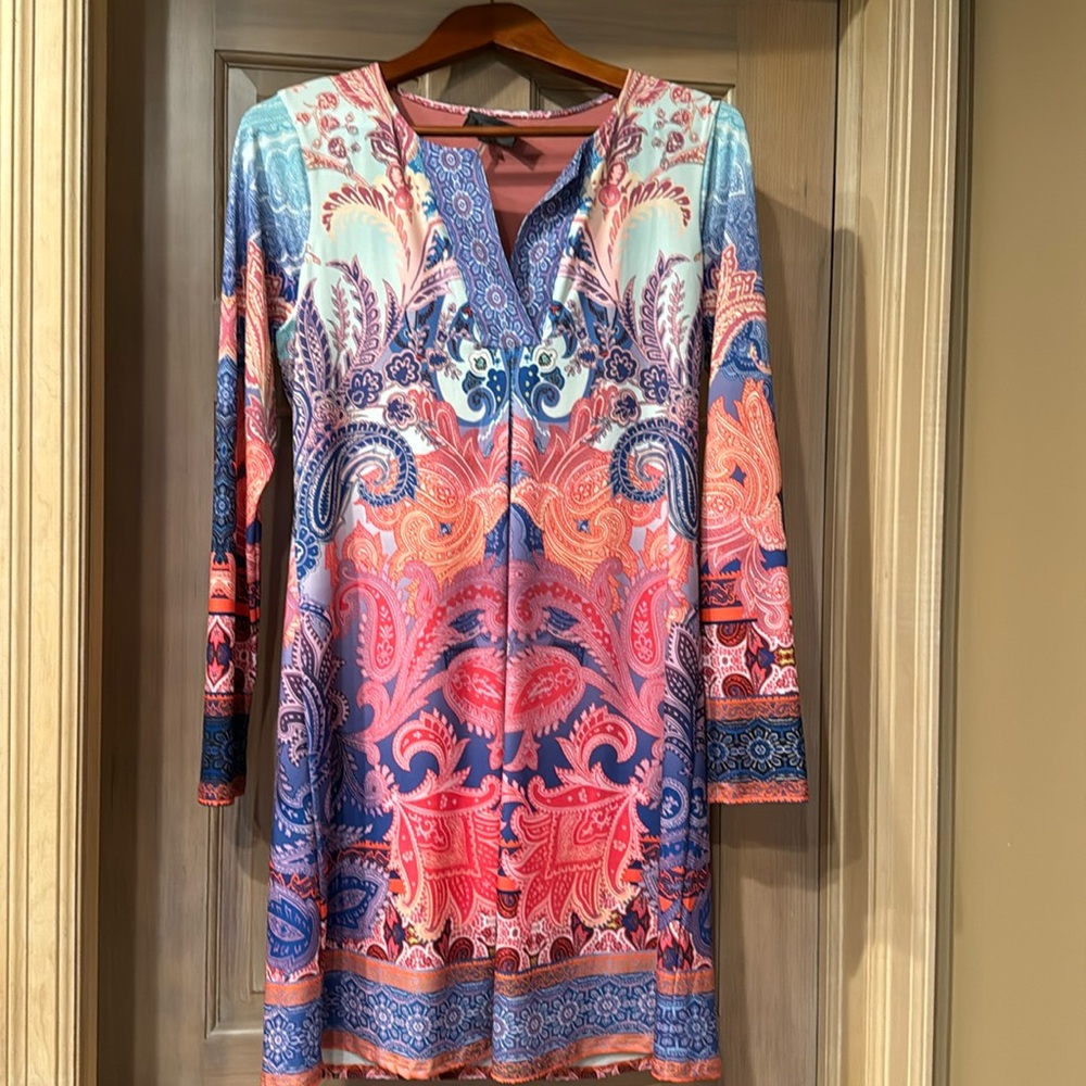 Hale Bob Long Sleeve Dress